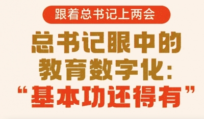 总书记眼中的教育数字化：“基本功还得有”