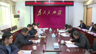 十四届平远县委第六轮巡察、专项巡察情况反馈会召开