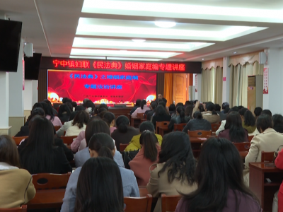 以法同行，“典”亮婚姻 ！这场专题讲座走进兴宁宁中镇
