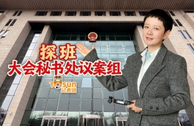 时政Vlog｜探班大会秘书处议案组