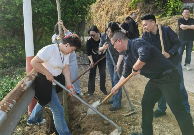 广州市天河区车陂街道到水口镇调研并开展系列活动