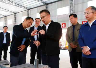 罗达祥率队到兴宁径南镇调研时强调：振奋精神 担当作为 奋力在典型镇村建设中走在前