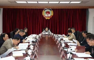 杨朝晖主持召开市政协党组（扩大）会议暨八届第三十九次主席会议 以高质量协商更好服务全市中心大局