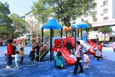 溜娃好去处~梅县区华侨城儿童活动中心投入使用