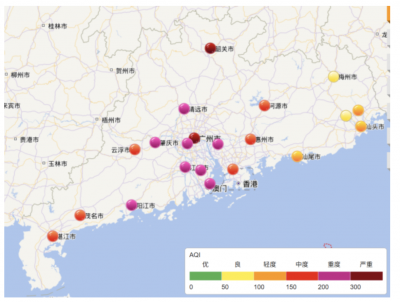 广东灰霾天气预计明起逐日改善，17日基本结束