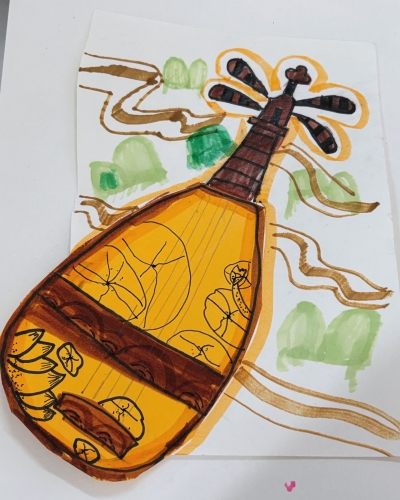 梅江区金山小学项思柔丨绘画