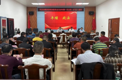 丰顺县委政法委员会2025年第一次全体（扩大）会议召开