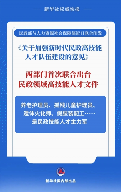 培养这领域高技能人才！两部门首次联合发文