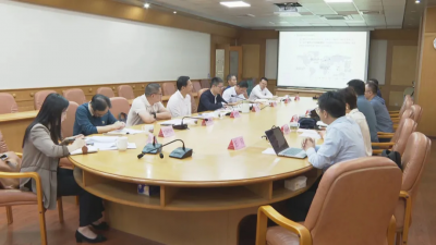 王锋会见小米集团客人一行