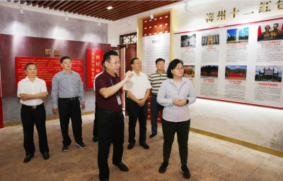 杨朝晖调研定点联系县镇村“百千万工程”工作和挂钩联系重点项目：更高水平更高质量推进实施“百千万工程”