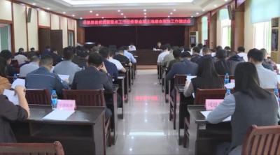 丰顺县自然资源重点工作暨全域土地综合整治工作推进会召开
