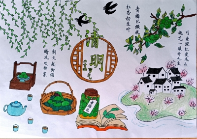 梅江区人民小学李梓旭丨手抄报 