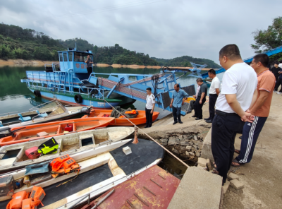 船碰撞、翻沉如何防范？应急处置能力如何提升？在五华益塘水库，这场活动开展→