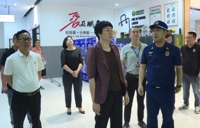 曾小丽率队督导检查“五一”节前安全生产、消防安全和防汛等工作