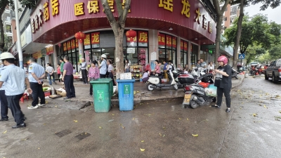 梅城天平路无序占道经营“退场”，街道市容重拾“清爽”