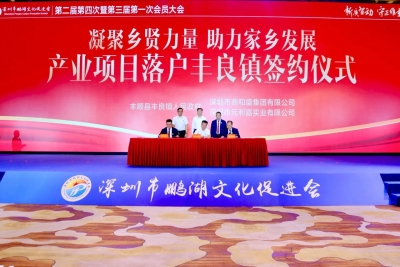 丰顺县在深圳举办招商推介会：激发爱乡情怀凝聚发展力量 推动更多优质项目落户助力“百千万工程”