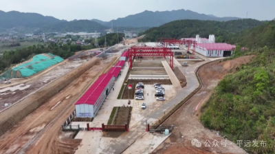 瑞梅铁路平远段建设正酣 各工程节点稳步推进