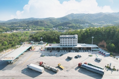 焕新亮相！梅平高速城北停车区微改造工程竣工