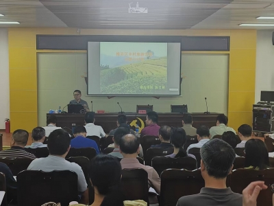 梅县区高质量发展暨推动“百县千镇万村工程”典型区建设培训班专题讲座开讲啦