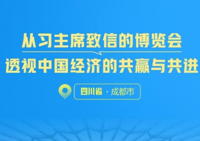 一见·从习主席致信的博览会，透视中国经济的共赢与共进
