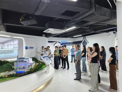 梅县区开展垃圾分类设施宣教基地参观学习活动