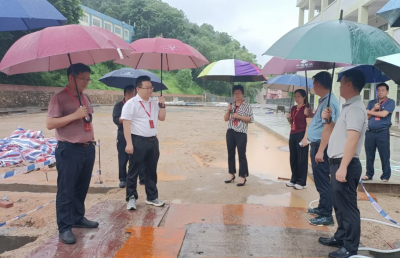 走现场 督进度 促成效！五华县周江镇人大代表们对民生实事票决项目开展视察调研