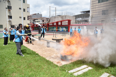 消防技能+1！五华县开展“双百社工”消防安全业务培训会