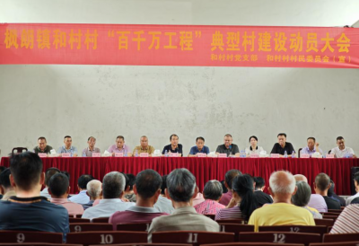 大埔枫朗镇召开和村村“百千万工程”典型村建设动员大会