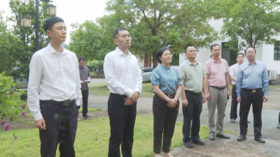 龙岩市永定区考察组来梅县区考察