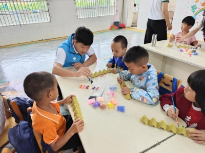 手工制作“迷你龙舟”！大埔枫朗镇社工站开展端午主题活动