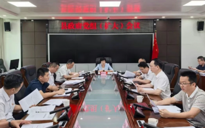 丰顺县政府党组（扩大）会议和常务会议召开