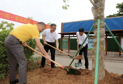 绿美品质兴城，你我共建！兴宁组织开展城区品质提升绿化植树活动