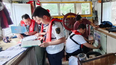 梅州海事局联合市交通运输局开展联合执法行动