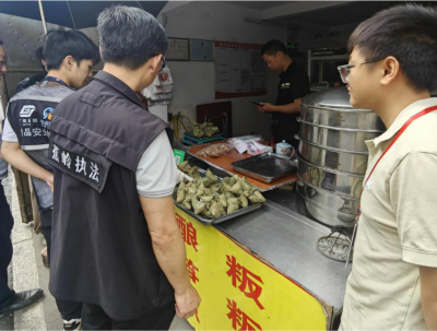守护端午餐桌安全！蕉岭县开展端午节前“你点我检 服务惠民生”食品安全抽检活动