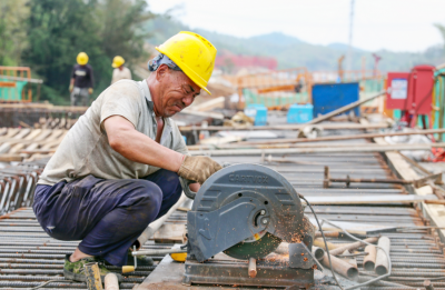 工地不打烊 建设不停工！瑞梅铁路（广东段）建设者们假期坚持大干快干