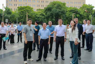 温助民、王锋专题调研天虹商场项目建设情况：全力帮助企业解决困难 打造梅县商业新引擎、城市新名片