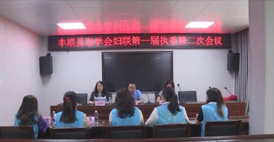 丰顺县助学会妇联第一届执行委员会第二次会议召开