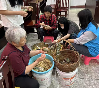 巧手寄温情 粽香暖人心！梅县区白渡镇社工站组织开展端午节主题活动