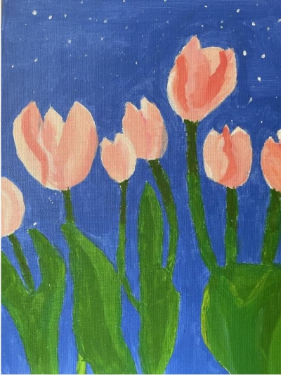 梅江区作新小学林佳妮丨绘画