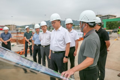 周小勇调研督导重点项目建设工作：紧盯目标任务 强化要素保障 全力加快项目建设进度