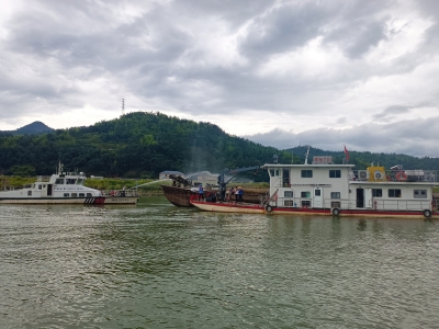 2025年1号台风“蝴蝶”来袭！梅州海事局组织相关部门开展防台防汛应急演练