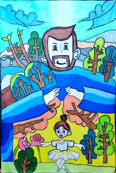 大埔小学汪诗婷丨绘画