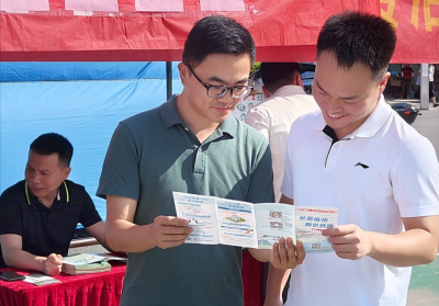 梅县区梅南镇开展“免费梅州”人才政策宣讲活动