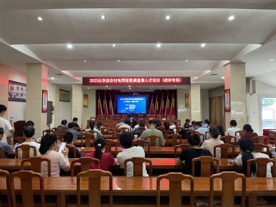 助力“新农人”破圈成长！五华县农村电商人才培训走进岐岭镇