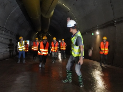 “在建隧道突发涌水！”中建八局瑞梅铁路项目这场应急演练，够“硬核”！