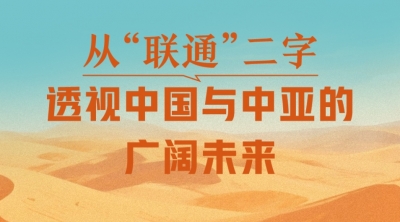 一见·从“联通”二字，透视中国与中亚的广阔未来