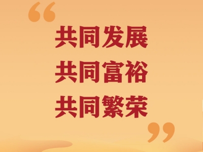 第一观察｜“共同发展、共同富裕、共同繁荣”
