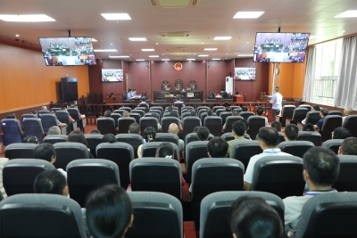 以案为鉴“敲警钟”！兴宁市检察院开展职务犯罪观摩庭审活动