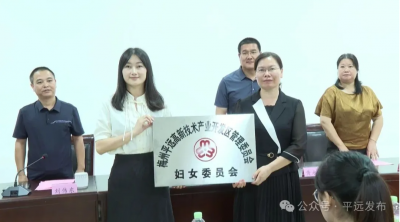 平远高新区妇联正式成立