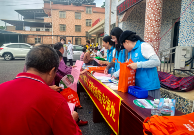 文明在身边丨梅县区程江镇长滩村结合红白理事会开展移风易俗主题宣传活动